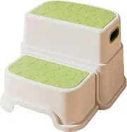 Toddler Stepping Stool - Double Layer Non-Slip Potty Steps - Multi-Function Toilet Stool, Toddler Ladder for Bathroom, Bedroom, Kitchen Sink, Toilet