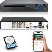 KERUI 8CH Channel HD 6IN1 5MP DVR Video Recorder for CCTV Camera Kit 500GB HDD