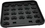 WESIEVYA Durable Snooker Ball Storage Tray Pool Balls Holder Heavy Duty Design for Home Club and Party Use Billiard Accessory for Organized Games