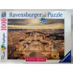 ［不議價］RAVENSBURGER 1000片 拼圖 羅馬 二手