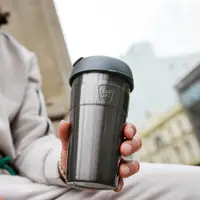 在飛比找PChome24h購物優惠-澳洲 KeepCup 雙層真空隨身杯 L - 銀月暉