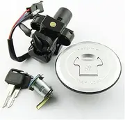 Motorcycle Fuel Gas Ignition Switch Lock with Key Kit for CB600F CB600F22 Hornet S PC36 CB250 35010-MBZ-D00 35010-MBZ-D01