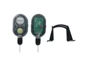 Dwyer WD3-LP-D2-10 - Water Leak Detector, Line Powered, No Audible Alarm, 24 VAC