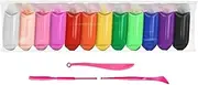 Modelling Clay for Kids - Clay Modeling Kit | Ultra Light Modelingclay | Non-Stick Playdough Colorful Handmade Toys Craft Activities Home Classroom School Girls Adults Children (4-6 Years Old)