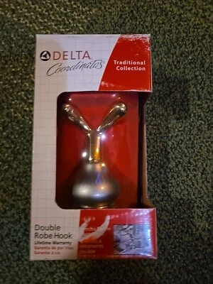 delta 74036np Coordinates Double Robe Hook