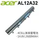ACER 宏碁 AL12A32 日系電芯 電池 4ICR17/65 TZ41R1122 KT.00407.001
