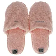 The Towel Slippers Pink - Medium by Cool Enough Studio for Unisex - 1 Pair Sl...
