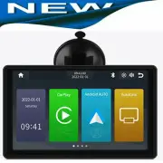 PORTABLE 7" WIRELESS APPLE CARPLAY / ANDROID AUTO REVERSING CAMERA SUITS ARBATH