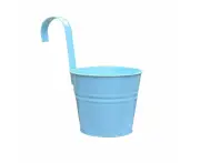 10PCS Hanging Flower Pots Iron Garden Plant Pot Colourful