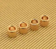 AP-0288-002 (4) Large Vintage Style 1/2" Bass Body/String Ferrules - Gold