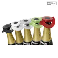 在飛比找PChome24h購物優惠-【AdHoc】氣泡香檳酒瓶塞(黑/白/果凍白/果凍綠/果凍紅