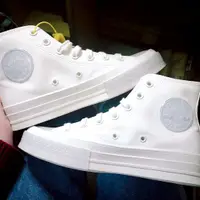 在飛比找蝦皮購物優惠-Converse 1970S 米白色 粉色 透明標 高筒 5