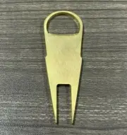 Brass Golf Divot Tool & Bottle Opener