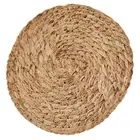 Hot Insulation Pad Round Braided Placemat Round Table Mat for Dining Table End