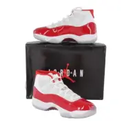 AIR JORDAN 11 Retro High Cherry Red Sneakers Size 8.5US CT8012-116 (FPP008857)