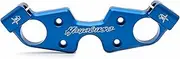 Accessories for Suzuki GSX1300R Hayabusa GSX 1300R 1999 2000-2009 2010 2011 12 13 14 15 16 17 18 CNC Aluminum Motorcycle Front Lowering Topper ClampTop Triple Tree Upper Clamp (Color : Blue)