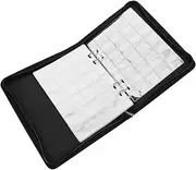 Coin Collection Organizer Album Decorative Coin Storage Book with Zipper Pages Slots Pages Slots for Collectors and present Giving