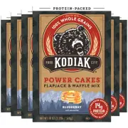 Kodiak Cakes Power Cakes Protein Pancake Mix & Waffle Mix - 100% Whole Grain ...