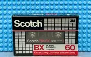 SCOTCH BX 60 TYPE I BLANK CASSETTE TAPE (1) (SEALED)