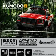 NEW Gmade 1/10 GS01 4Link Komodo Truck Kit 4WD w/Clear Body FREE US SHIP
