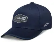 Alpinestars Emblem Flexfit Hat Navy Blue