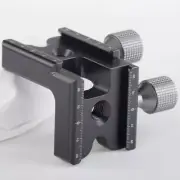 Aluminum Clamp with Two Quick Release for Tripod Mounting