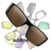 POLARIZED Dark Brown Replacement Lenses For Oakley Fuel Cell ~ Bronze OO9096