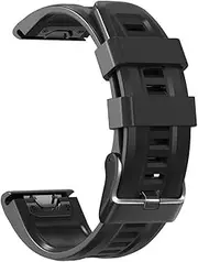 [BKUANE] 26 22mm Smart Watch Bands For Garmin Fenix 7 7X Silicone Straps Quick Release Watchband Fenix 6X 5X 6 5 Plus/945 Bracelet Correa
