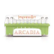 ImpressArt Arcadia Lowercase Letter ABC Jewelry Stamping Set Steel Metal Punches