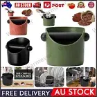 Espresso Grind Coffee Waste Box Container Grind Knock Box Tamper Tube Bin Bucket