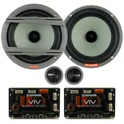 Memphis Audio VIV60CV2 SIX FIVE Series 6-1/2" 2-Way Component Speakers Set NEW