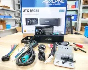 Alpine UTX-M08S | Hi-Res Audio Digital Media Receiver with Bluetooth and USB