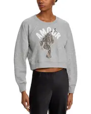Cinq a Sept Tiger Cropped Jennifer Pullover