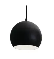 AFX RXYP08 Roxy 1 Light 6"W Mini Pendant - Black