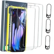 Full Coverage 3 Pack Screen Protector for Google Pixel 9 Pro XL-6.8 INCH