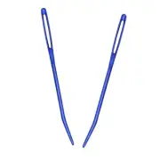 9 Pcs Craft Chunky Weaving Yarn Knitting Bent Tip Hand Sewing