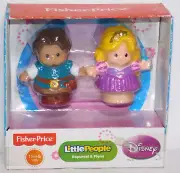 New Original Little People Disney Princess Tangled Rapunzel & Flynn