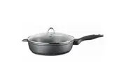 Baccarat Granite Non Stick Chef Pan with Lid 28cm