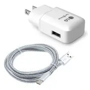 For OnePlus Nord N300/N30 5G - 18W Fast Home Charger 6ft USB-C Cable Power Wire