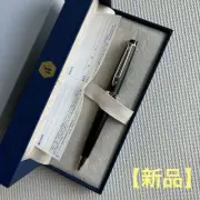 Waterman Ballpoint Pen Matte Black Silver Boxed