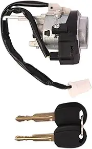 Lock Cylinder for Kia Sportage 2005-2010, Cylinder Ignition Switch with Keys 819001FD00/81900-1FD00
