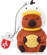 BORLTER CLAMP 16GB USB Flash Drive Cute Flash Drive Hydrochoerus Hydrochaeris Shaped Memory Stick Novelty USB Drive Pendrive