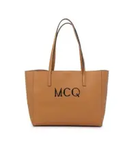 New Alexander Mcqueen Mcq Large Leather Tote Bag Tan With Dust Bag