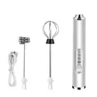 1Set Electric Kitchen Mini Foamer Milk Frother Egg Beater Stirrer Whisk Mixer
