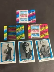 (3) VINTAGE 1982 TOPPS ASSORTED SUBJECTS PICTURE CARDS-SEALED WAX PACKS +3 CARDS