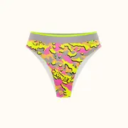 Women's High Cut Brazilian / I Don't Think Theysaurus