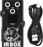 SHUAIGUO Guitar IR Box Effects Pedal with IR Cab Impulse Response Cabinets Speaker Simulator XLR Output Port DC 9V 6.35mm Input/Output Interface Electric Guitar Effector for Guitar Bass