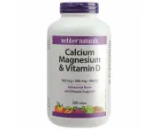 Webber Naturals Calcium, Magnesium And Vitamin D 250 Tablets