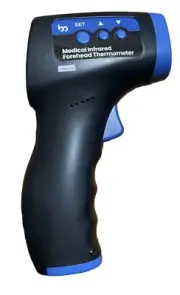 Forehead Thermometer Medical Adults Kids Non Contact Digital Infrared Alarm
