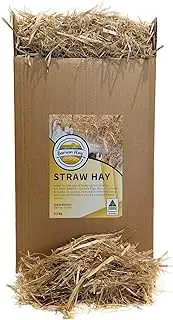 Straw Hay 2.5kg - Animal Bedding for Chickens, Guinea Pigs, Rabbits, Rats, Mice